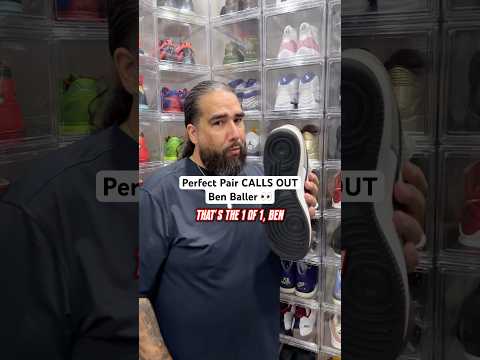 Thumbnail for Perfect Pair CALLS OUT Ben Baller🤣 #sneakers #funny #sneakerhead #collector #shoes by Kenny G, Travis