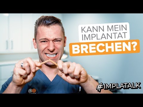 Caution - dental implants can break! Here's how to prevent it!