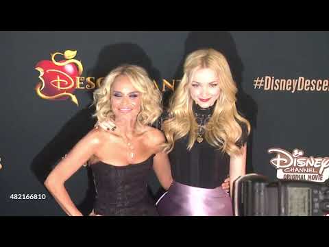 Kristin Chenoweth & Dove Cameron At Disney's Descendants Los Angeles Premiere 