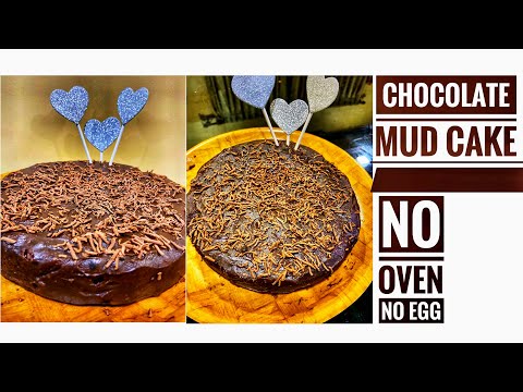 Easy Chocolate Mud Cake Recipe | Eggless and without Oven | Nupur Oza