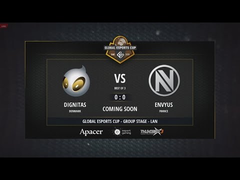 EnVyUs vs. dignitas [Map 2 BO3] Game Show Global eSports Cup 2016 Finals
