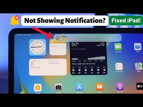 Fixed: iPad Not Showing Notifications on Lock screen or Home Screen!