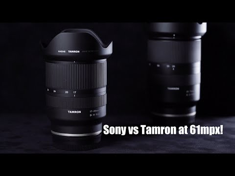 Tamron Lenses vs the New Sony a7r IV, how do they stack up? A7r iii vs A7r iv