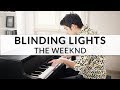Blinding Lights The Weeknd Piano Cover Sheet Music