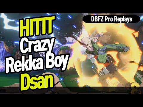 【DBFZ】 This guy is crazy about rekka, HITIT vs Dsan 【DBFZ Pro Replays】