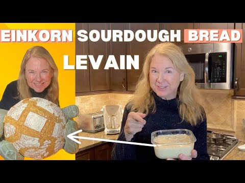 SIMPLE! Make your Einkorn Sourdough Bread LEVAIN | Step-by-step guide!