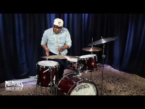 Gretsch USA Broadkaster Drum Set 20/12/14 - Satin Walnut