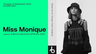 Miss Monique - Live @ Brunch Electronik OFFSonar 2023