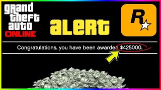 GTA 5 Online- How To CLAIM Your FREE 100,000 In GTA 5 Online (Fast Money Method)