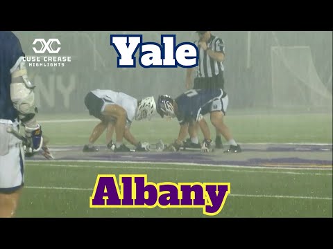 Yale vs Albany 2025 Lacrosse Highlights