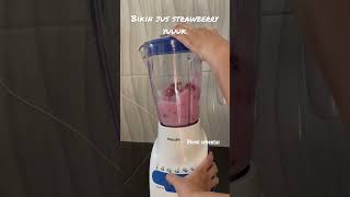 Download lagu Cara membuat jus strawberry #jus #jusstrawberry #shorts  #shortvideo #shortyoutube mp3