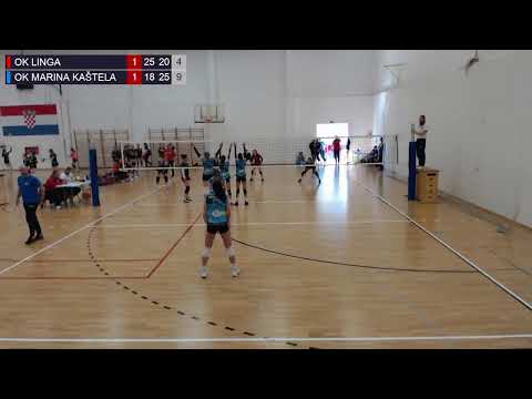 29.4.2022., PH ML. KADETKINJE, GRUPA E, OK LINGA - OK MARINA KAŠTELA