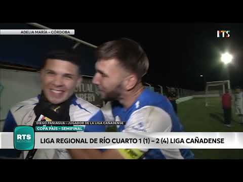 CAÑADENSE LEAGUE FINALIST OF THE COUNTRY CUP | VICTORY 2-1 AND GOES TO THE GRAND FINAL