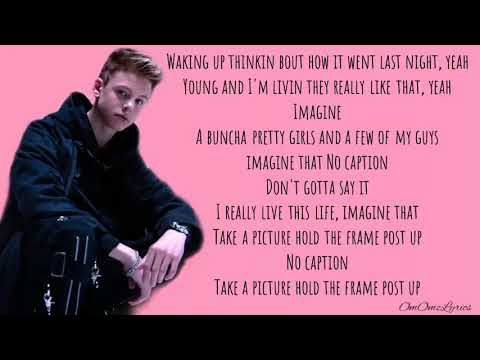 Carson Lueders - No Caption (Lyrics)