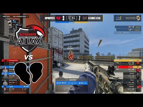 Alternate aTTax vs 00PROSPECTS - HIGHLIGHTS - VERTIGO - CCT South Europe Group Stage CSGO 2023.