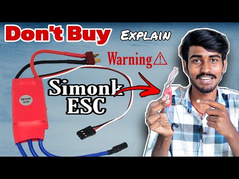 Simonk 30A Esc 🤔 | Warning⚠ | Red Simonk Esc review Experience share