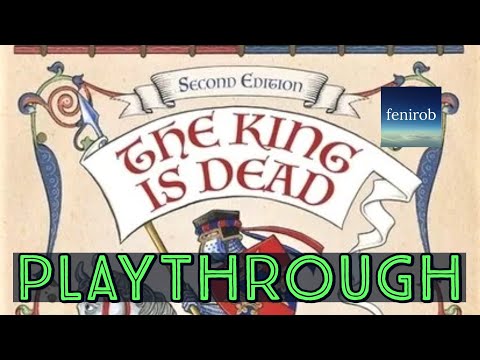 The King Is Dead Board Game I Playthrough