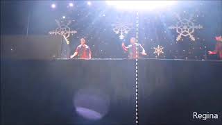 &quot;Rockin Around the Christmas Tree&quot; by 98 Degrees in Massachusetts on December 8, 2018