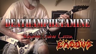Exodus - Deathamphetamine Rhythm Guitar Lesson