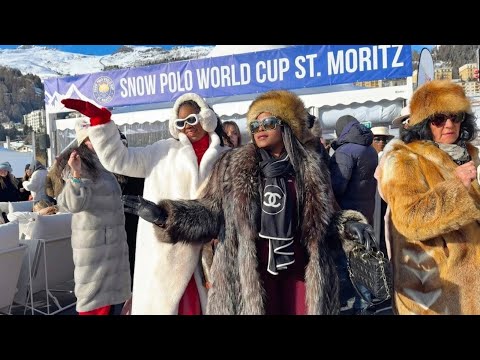 St. Moritz Snow Polo 2026 ✨ The Most Insane Luxury Event in the World 🏇🏻 Polo on a FROZEN LAKE