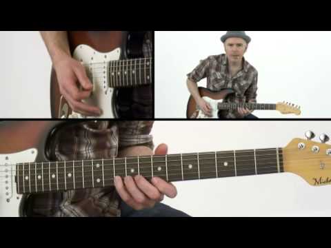 Chicago Blues - #26 Wonderful Lick - Lead Guitar Lesson - Jeff McErlain