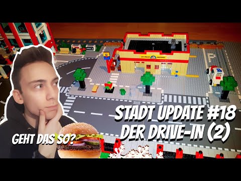Der Drive-In (2) - so viele 2x2 Tiles ... nächste Projekt | LEGO® Stadt Update #18