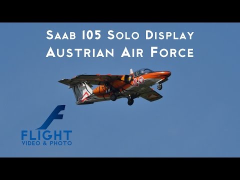 SAAB 105 Austrian Air Force Solo Display SK60 Rivolto 55PAN