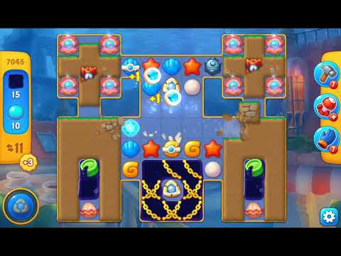 Fishdom 2021 - Level 7045   #playrix #fishdom #gaming