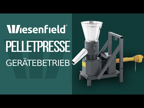 Video - Pelletpresse - max. 400 kg/h - Ø 230 mm - 2 Walzen