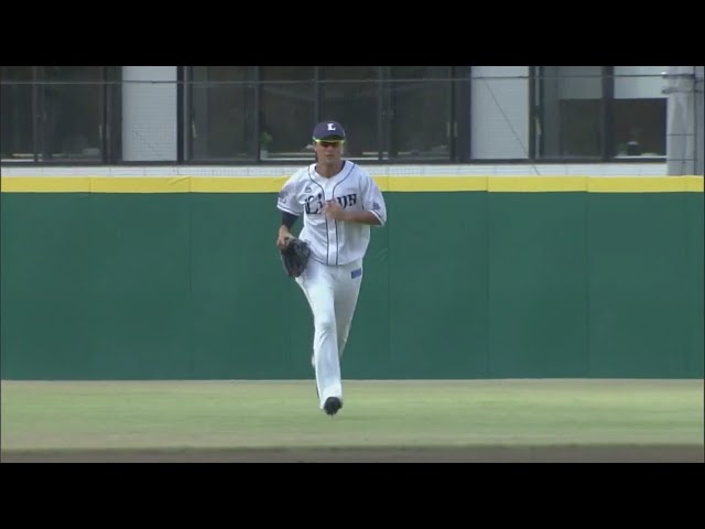 【ファーム】ライオンズ・戸川 先制点を防ぐファインプレー!! 2020/8/30 L-S(ファーム)