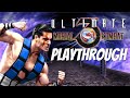 Ultimate Mortal Kombat 3 Plus Rev 2 Unmasked Subzero Playthrough