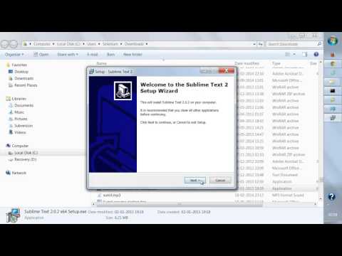 Selenium Python Tutorial Installing Sublime For Windows