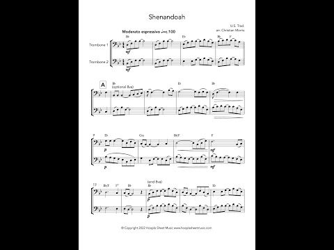 Shenandoah (Trombone Duet)