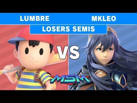 MSM 213 - Lumbre (Ness) Vs Echo Fox | Mkleo (Lucina) Losers Semis - Smash Ultimate