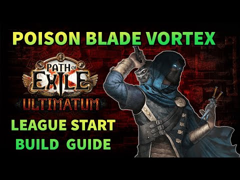 BEST Build for Going FAST - Poison Blade Vortex Assassin League Start Guide - Path of Exile 3.14
