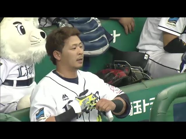 【3回裏】ライオンズ・浅村がセンターへ大きな打球を打ち上げ先制点を奪う!! 2016/6/11 L-D