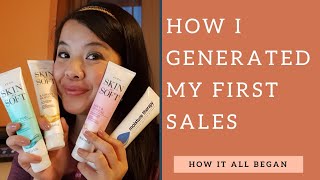 How I Generated my first Sales with Avon | Simple way to get sales for Shy reps