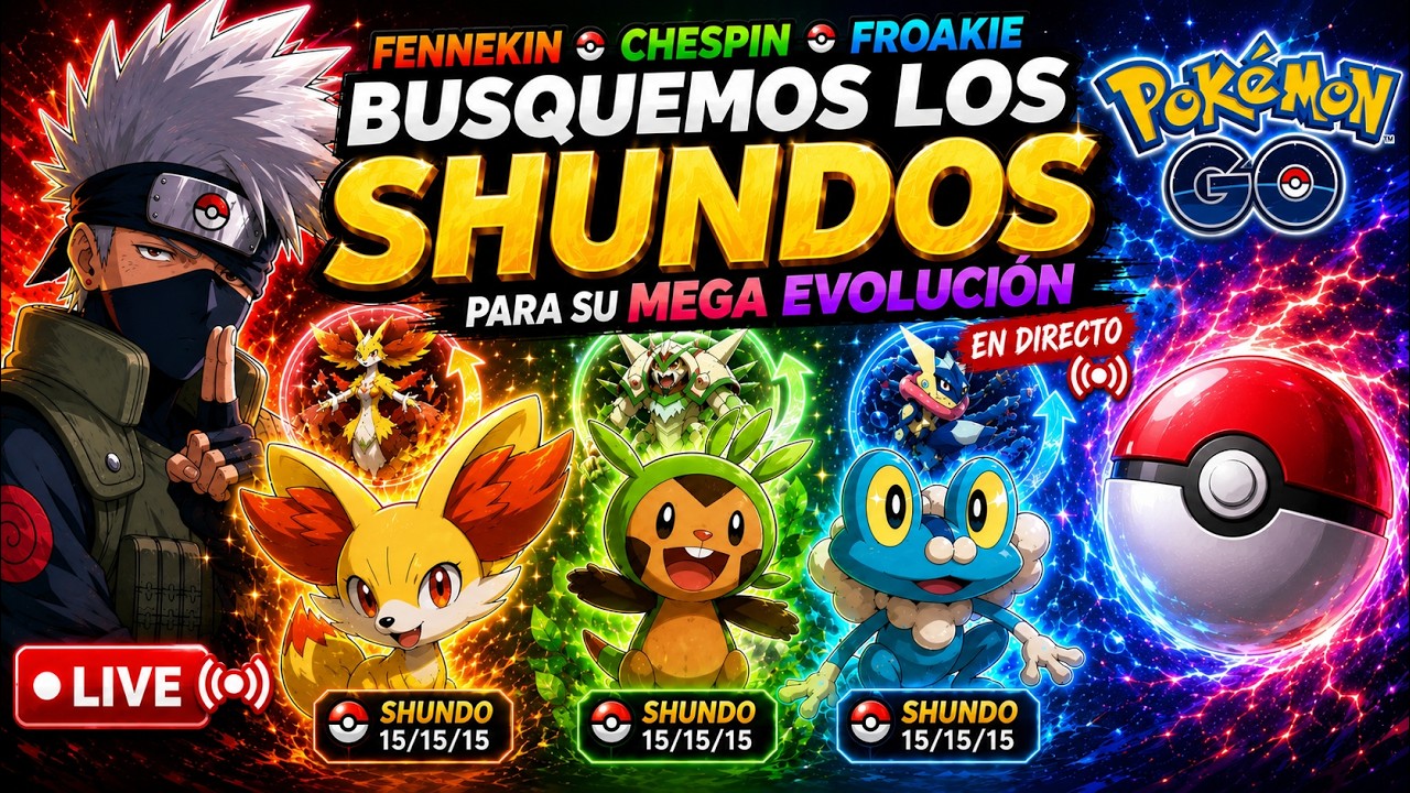 🚨HAGAMOS SHUNDO CHECK🚨PARA LAS FUTURAS MEGAS UNETE DIRECTO POKEMON GO