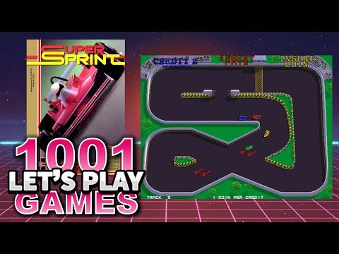 Super Sprint (Arcade & NES) - Let's Play 1001 Games - Episode 399