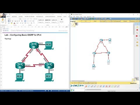6.2.2.5 Lab - Configuring Basic EIGRP for IPv4