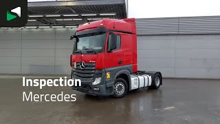 Tracteur routier Mercedes-Benz Actros 1848 Actros 4X2 MP4 BigSpace 2xTanks | Image 4 - Autoline