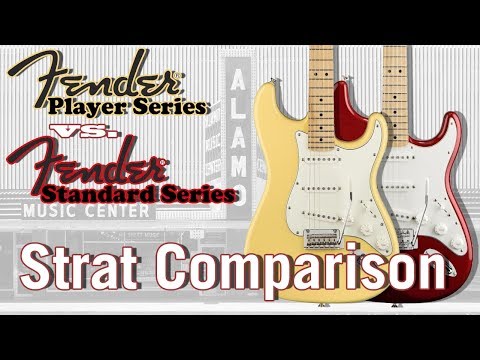 The New 2018 Fender Player vs. Standard-Which Mexican Stratocaster Sounds Better?