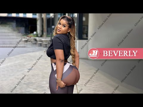 beverlytlhako🌹✅gorgeous South African curvy fashion model | asmr fashion show lifestyle trends