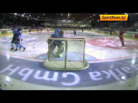 Serie A: Rittner Buam - HC Gherdeina 1:2 n.P., 11.10.2014