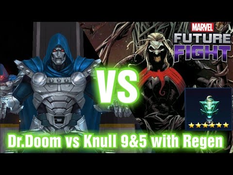 Dr.Doom vs Knull stage 9&5 (8% pierce) and giveaway winner marvel future fight