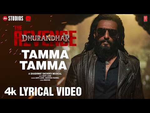 Tamma Tamma (Lyrical) |  Dhurandhar  The Revenge |  Ranveer Singh|  Bappi  Lahiri, Anuradha  Paudwal, Indeevar