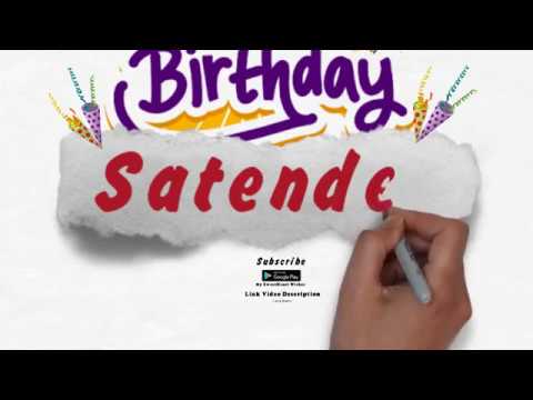 Happy Birthday Satender