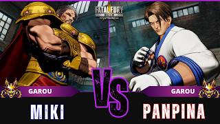 FF:CotW 🐺 MIKI (Wolfgang Krauser) vs PANPINA (Kim Kaphwan)⭐Replay Match - FATAL FURY: CotW - 9/26