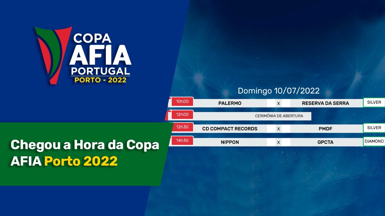 Chegou a Hora da Copa AFIA Porto