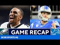 Eagles Dominate Lions 44-6, Rushing for 200+ Yards | FULL Game Recap | CBS Sports HQ